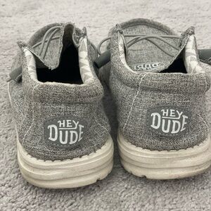 Hey Dude Mens Gray Shoes